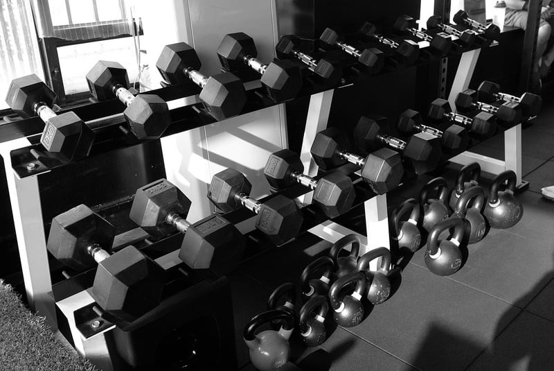 Fitness Gym Dumbbells